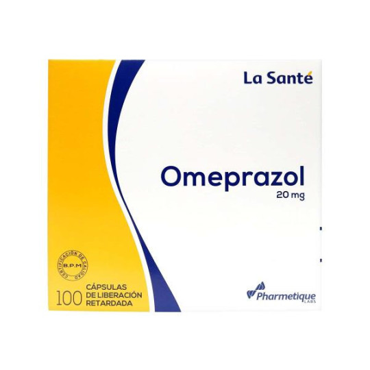 OMEPRAZOL 20 MG 100 CAPSULAS LS (PUMCV) OMEPRAZOL