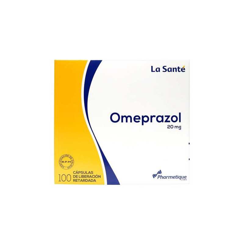 OMEPRAZOL 20 MG 100 CAPSULAS LS (PUMCV) OMEPRAZOL