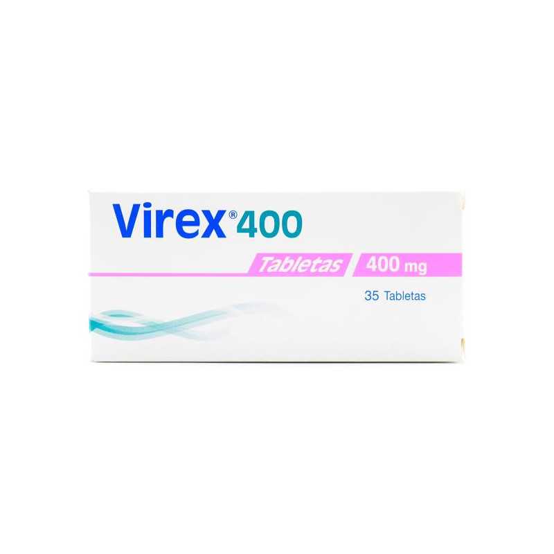 VIREX 400 MG 35 TABLETAS (DA)(A) ACICLOVIR