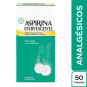 ASPIRINA EFERVESCENTE 500 MG 50 TABLETAS ACETILSALICILICO ACIDO