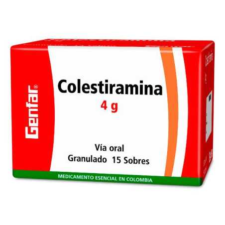 COLESTIRAMINA 15 SBS W COLESTIRAMINA