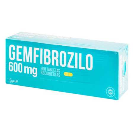 GEMFIBROZILO 600 MG 300 TABLETAS LP GEMFIBROSILO