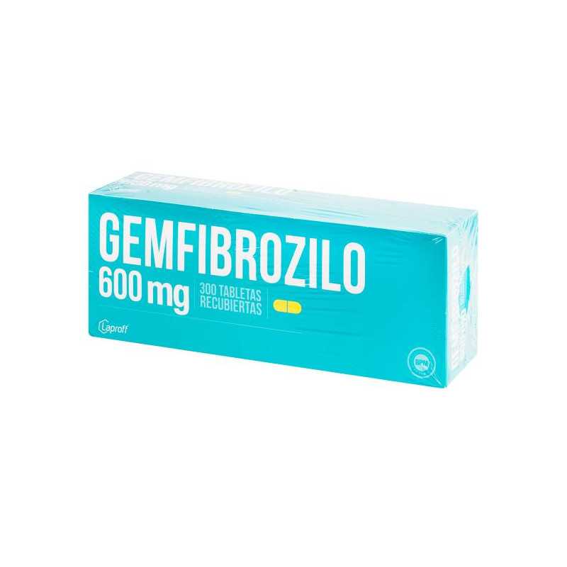 GEMFIBROZILO 600 MG 300 TABLETAS LP GEMFIBROSILO