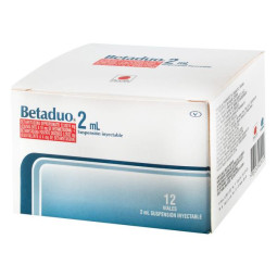 BETADUO VIAL 2 ML 12 UDS (A)(DA) BETAMETASONA-FOSFATO DISODICO