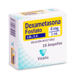 DEXAMETASONA 4 MG/1 ML 10 AMPOLLAS VT DEXAMETASONA