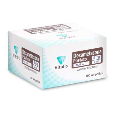 DEXAMETASONA 8MG/2ML 100 AMPOLLAS VT 