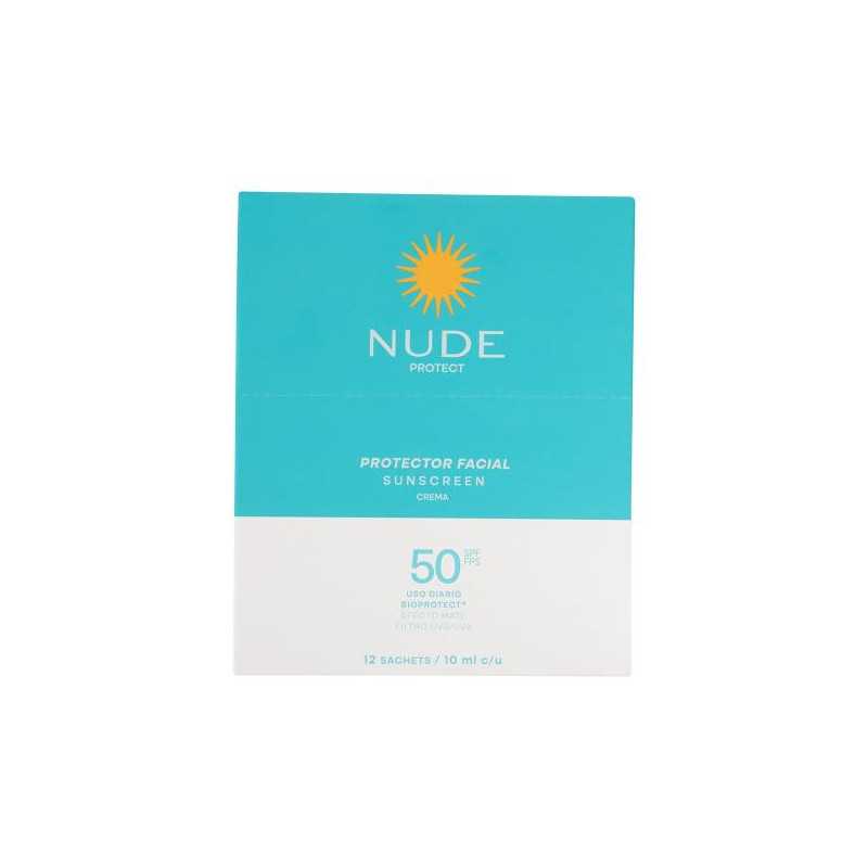 PROTECT NUDE FACIAL SPF50 12 SOBRE 10 ML 