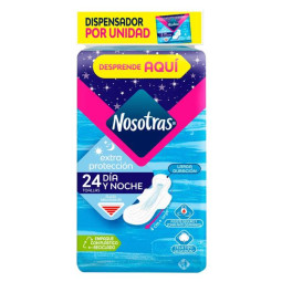 TOA.NOSOTRAS.EXTRA PROTECC.DISP 24 UDS 