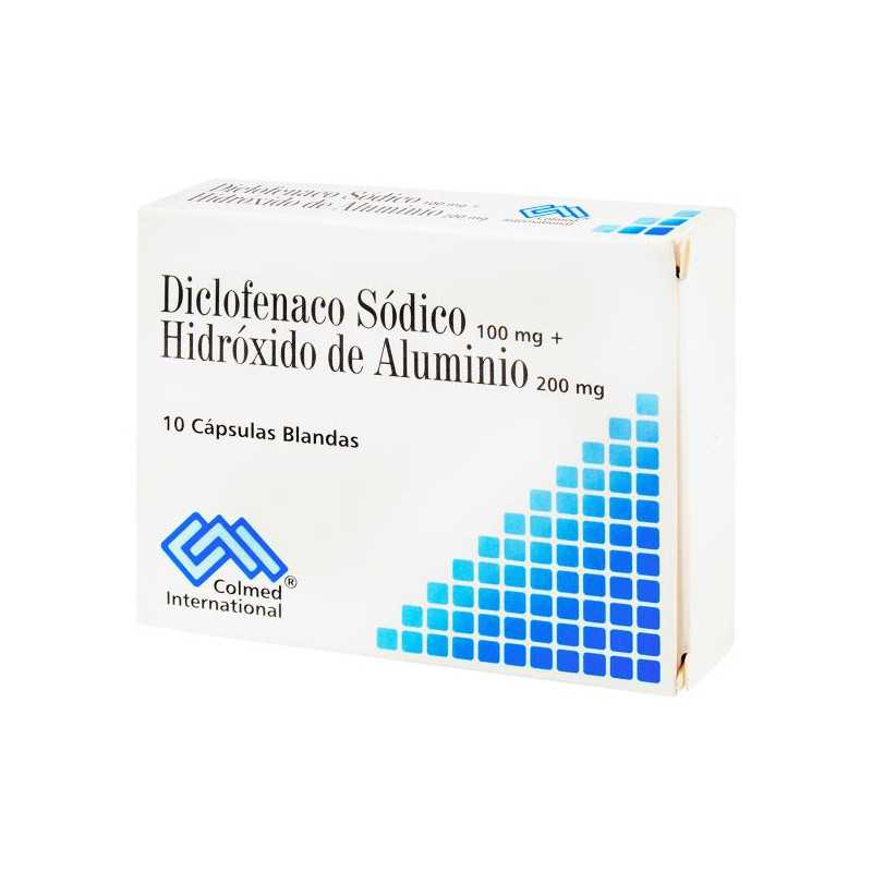 DICLOFENACO 100 MG HIDROX.10 CAPSULAS PC DICLOFENAC