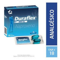 DURAFLEX FORTE 500 MG 18 CAPS MK NAPROXENO