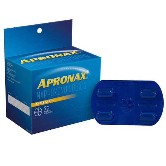 APRONAX 550 MG 20 TABLETAS NAPROXENO APRONAX 550 MG 20 TABLETAS NAPROXENO
