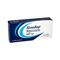 AINEDAP 500 MGS X 10 TBS (PUMCV) (NAPROXENO)
