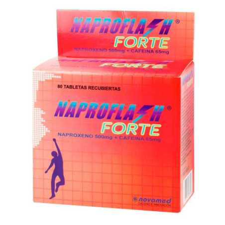 NAPROFLASH FORTE 500 MG 80 TBS NAPROXENO 