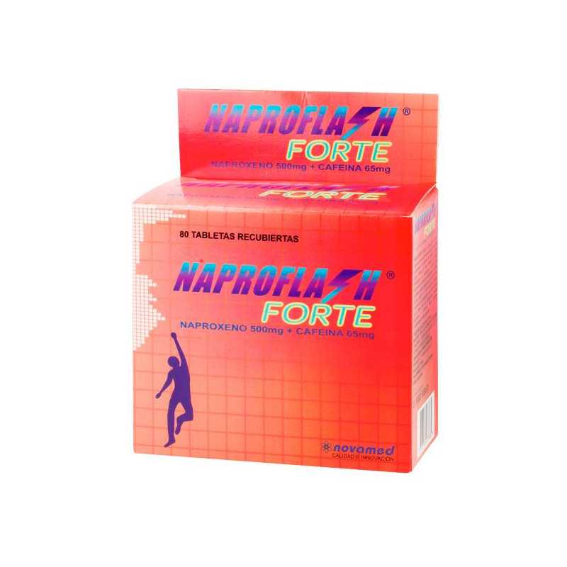 NAPROFLASH FORTE 500 MG 80 TBS NAPROXENO 