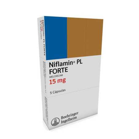 NIFLAMIN PL FORTE 15 MG 5 CAPSULAS MELOXICAM