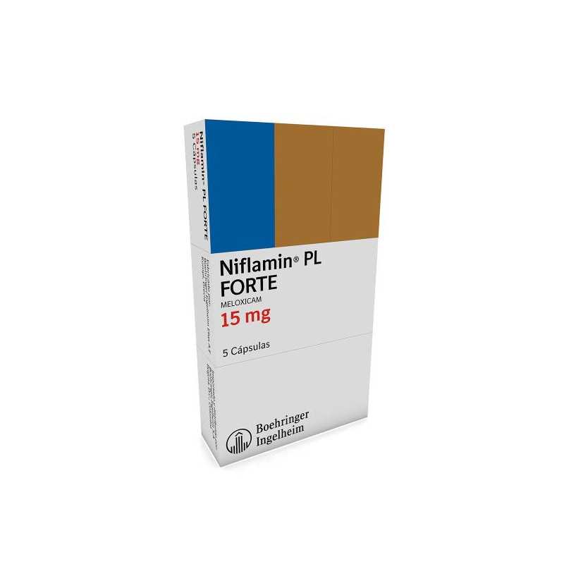 NIFLAMIN PL FORTE 15 MG 5 CAPSULAS MELOXICAM NIFLAMIN PL FORTE 15 MG 5 CAPSULAS MELOXICAM