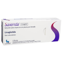 SAXENDA 6 GRM X 1 PLUMA LIRAGLUTIDA