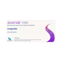 SAXENDA 6 GRM X 3 PLUMAS LIRAGLUTIDA