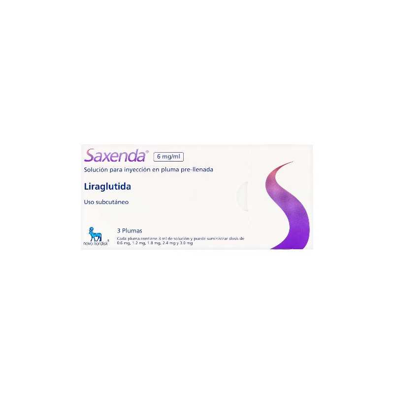 SAXENDA 6 GRM X 3 PLUMAS LIRAGLUTIDA
