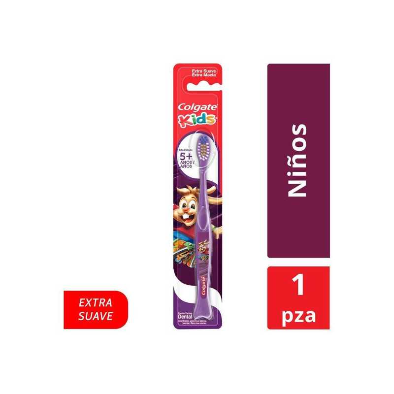 CEP.COLGATE KIDS EXTRA SUAVE 5 CEPILLOS 