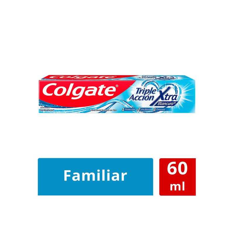 CRE.COLGATE TR.ACC.EXT.BLA.60 ML MEG.CRE CREMAS CRE.COLGATE TR.ACC.EXT.BLA.60 ML MEG.CRE CREMAS