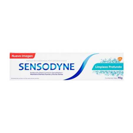 CRE.DEN.SENSODYNE LIMP.PROFUNDA 90 GR CREMAS 