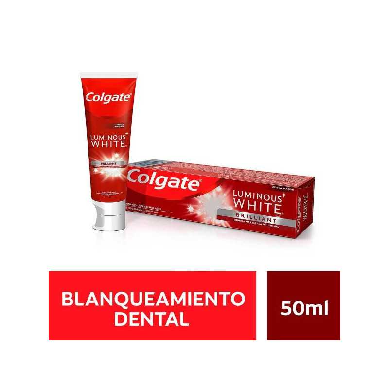 CRE.DEN.COLGATE LUMINOUS WHITE 50 GR CREMAS