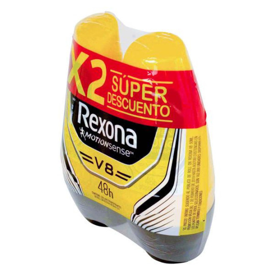2 DTE REXONA ROLLON MEN V8 50 ML S.D. H ROLON 