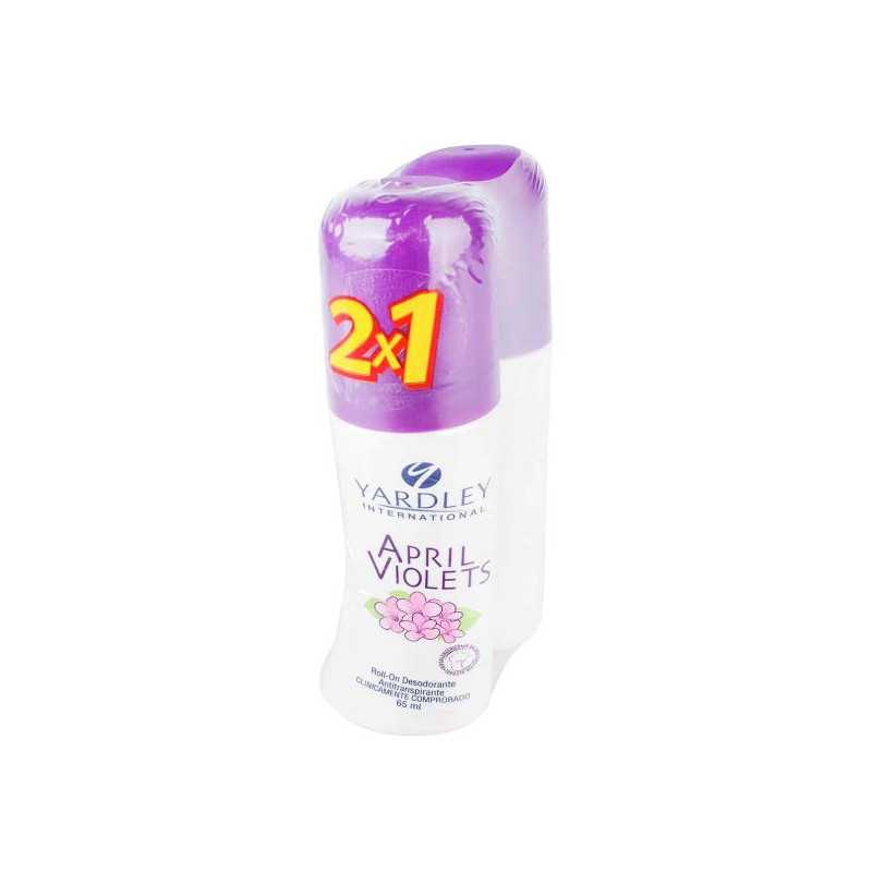 DTE.APRIL VIOLETS ROLLON 65 ML 2X1 ROLON