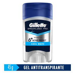 DTE.GILLETTE CLINICAL GEL COOL WAVE 45GR GELES