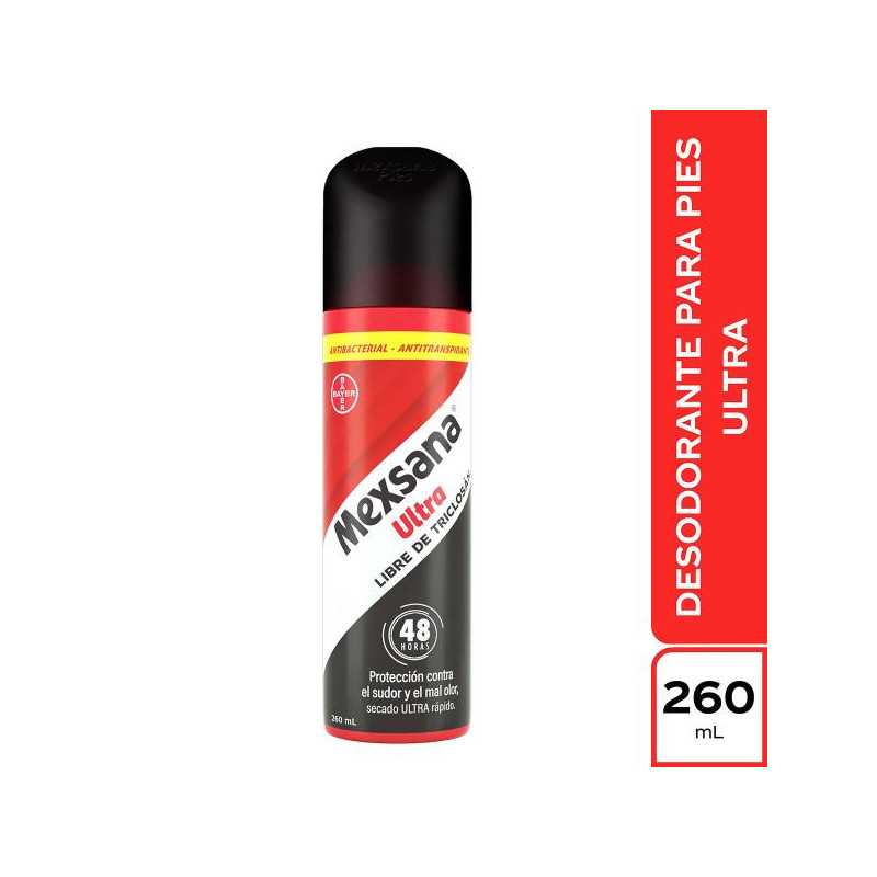 DTE.MEXSANA PIES ULTRA SPRAY 260 ML. 