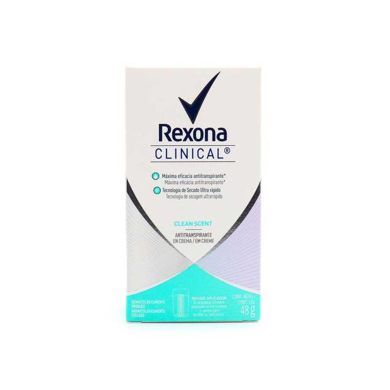 DTE.REXONA SOFT SOL.CLIN FRESH 48 GR M BARRAS