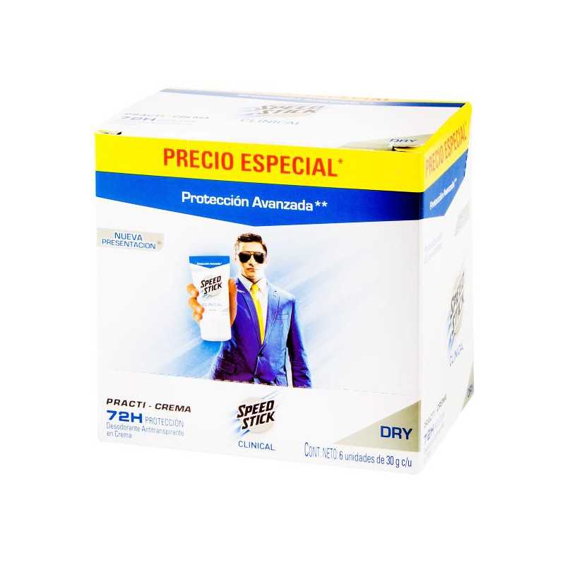 DTE SPED STICK CLIN COMPLET CREMA 30 GR 6UDS P.E CREMAS