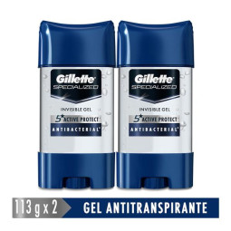 2 DTE GILLETTE CLEARGEL PROT.ANT.113 P.E GELES