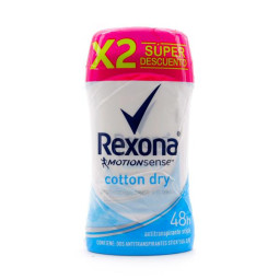 2 DTE.REXONA BARRA COTTON 50 GR SUP.OFE BARRAS 