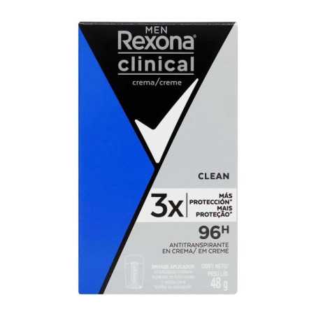 DTE.REXONA SOFT SOL CLINICAL MEN 48 GR H BARRAS