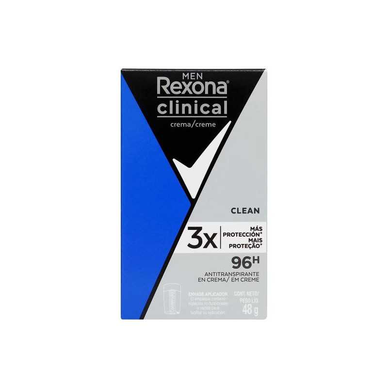 DTE.REXONA SOFT SOL CLINICAL MEN 48 GR H BARRAS