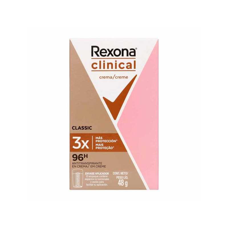 DTE.REXONA SOFT SOLID CLINI WOM.48 GR M BARRAS