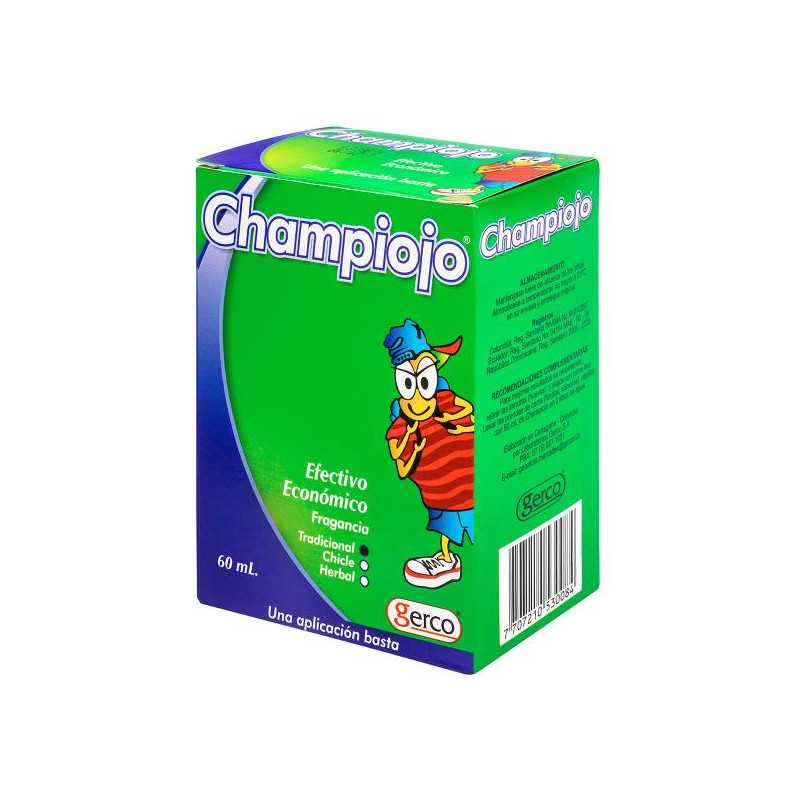 CHA.CHAMPIOJO 60 ML TRADICIONAL PEINE CIPERMETRINA