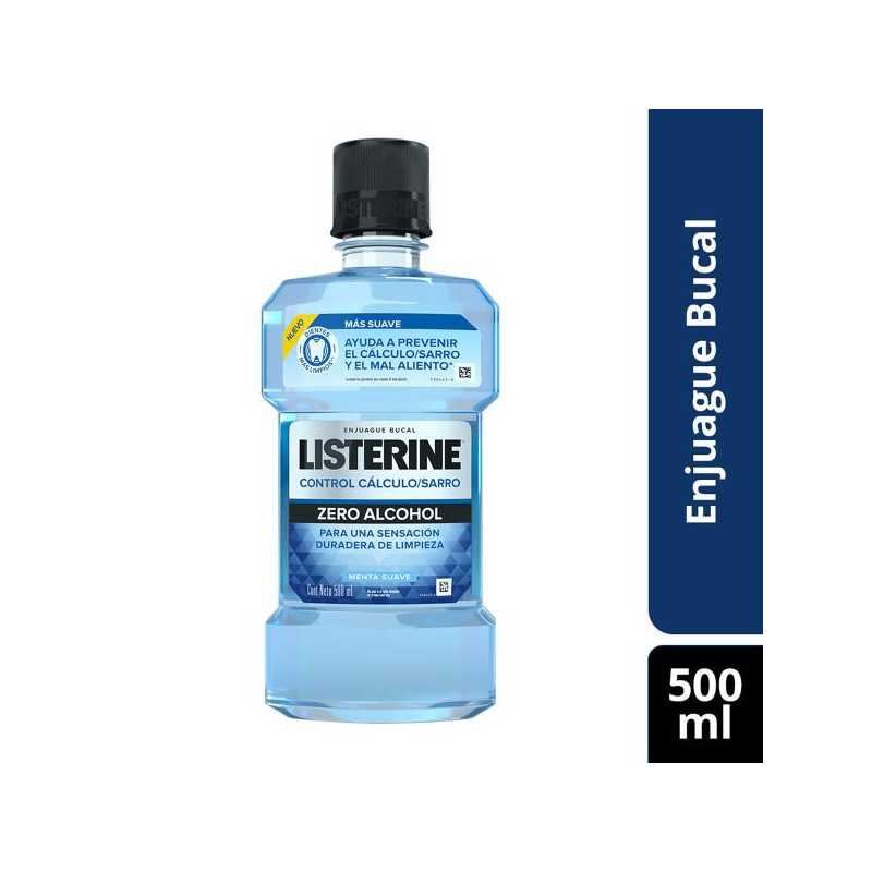 LISTERINE CONTROL CALCULO ZERO 500 ML 