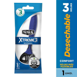 MAQ.SCHICK XTREME-3 PIEL NORMAL 12 UDS MAQUINAS