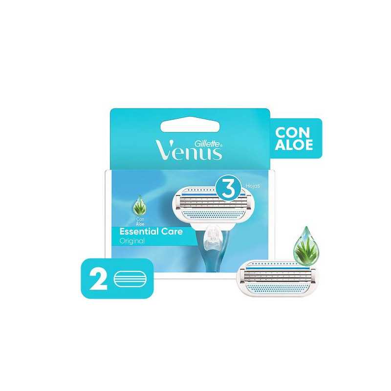 REP.MAQ.AFEITAR VENUS 2 UDS REPUESTOS