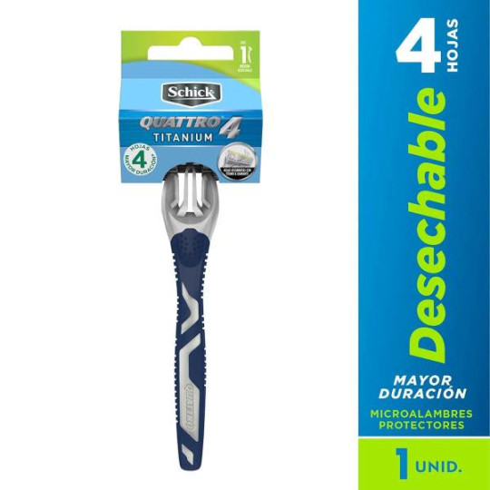 MAQ.SCHICK 4 QUATTRO 10 UDS MAQUINAS