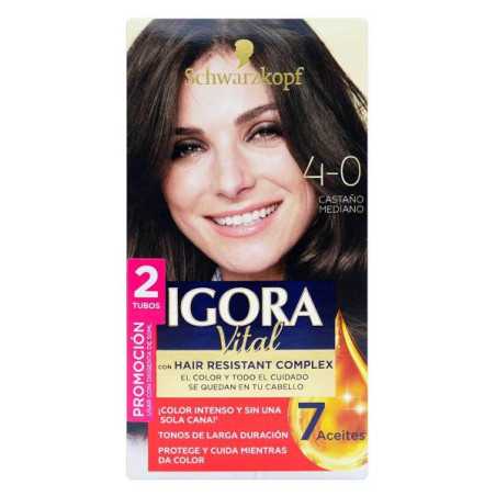 IGORA VITAL KIT 4-0 PROM.2TUB CAST.MEDIO TINTES