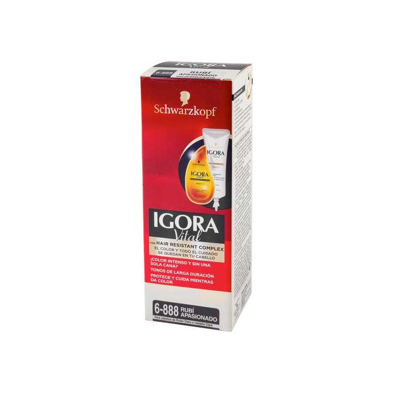 IGORA VITAL TUBO 6-888 RUBI APASIONADO TINTES