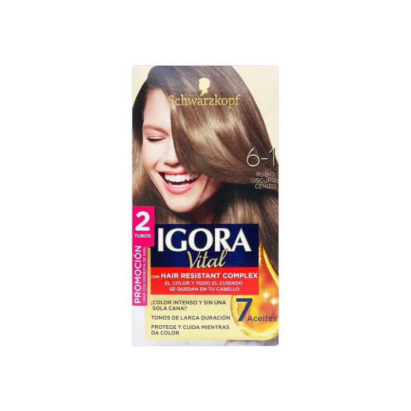 IGORA VITAL KIT 6-1 PROM.2TUB RUB.OSC.CE TINTES IGORA VITAL KIT 6-1 PROM.2TUB RUB.OSC.CE TINTES
