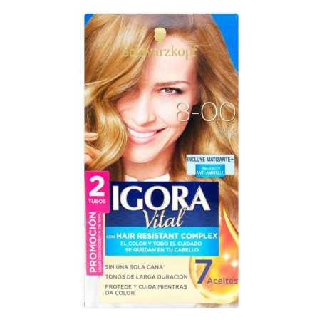 IGORA VITAL KIT 8-00 PROM.2TUB RUBIO CLA TINTES