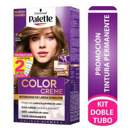 PALETTE COLOR CRE KIT 7-0 RUBIO MED D.T TINTES