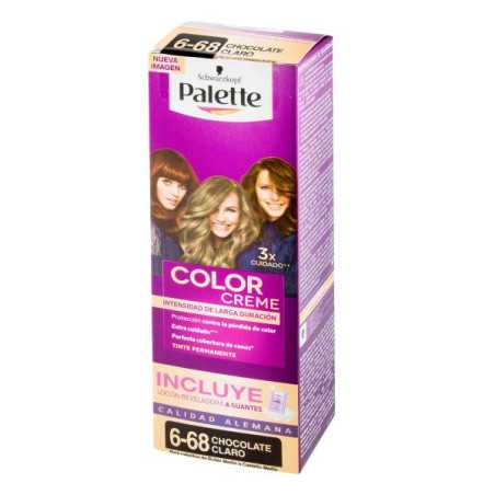 PALETTE COL CRE TBO 6-68 CHO.CLA GTS.OXI TINTES