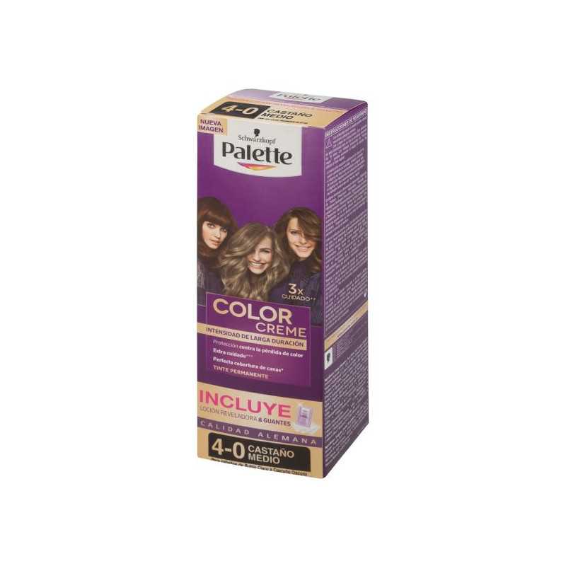 PALETTE COL.CRE TUBO 4-0 CAS.MED.GTS OX TINTES
